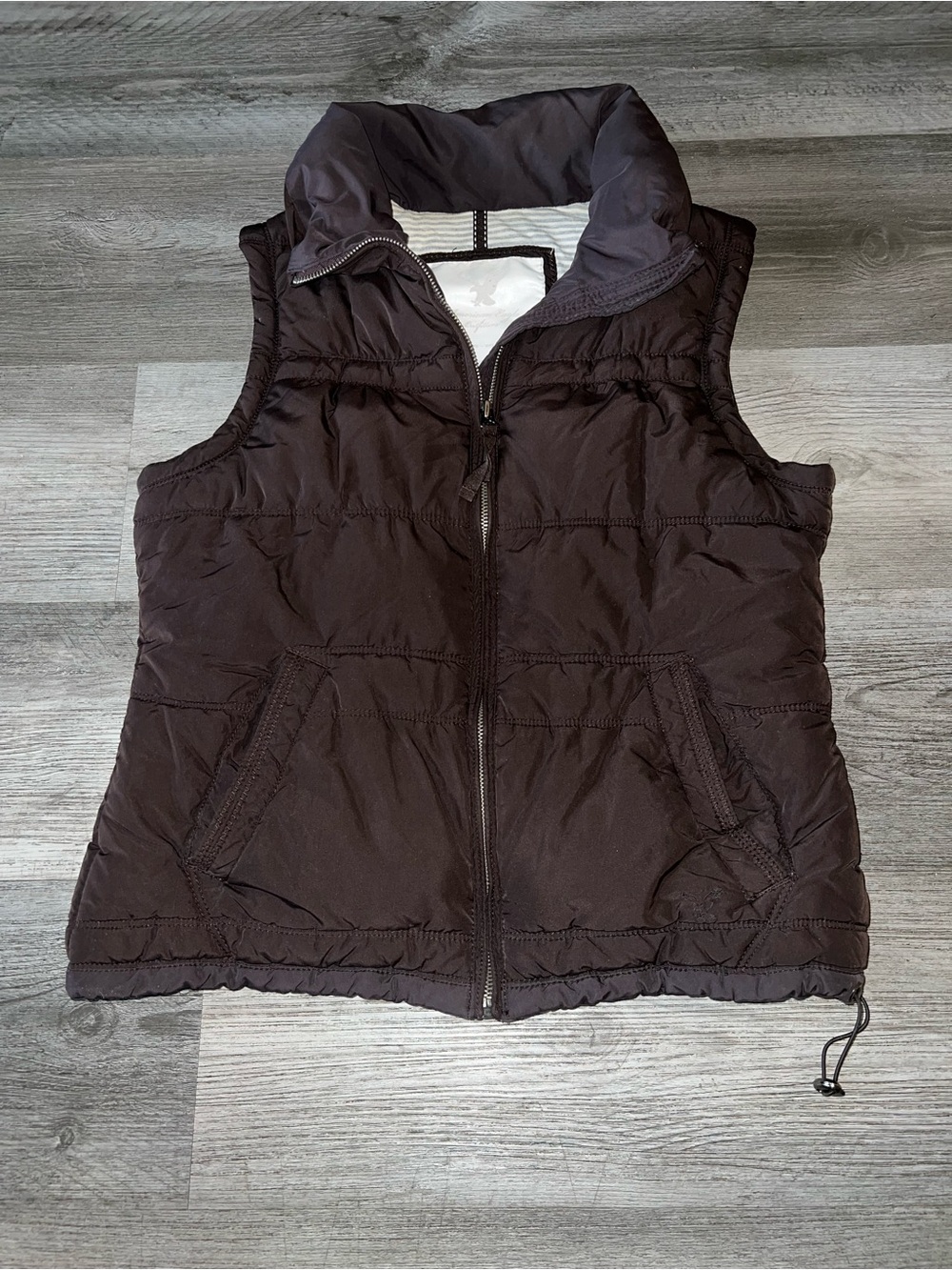 American Eagle Outfitters Quilted Puffer Vest - Brown
